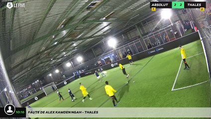 Faute de Alex Kamden Ngah - THALES