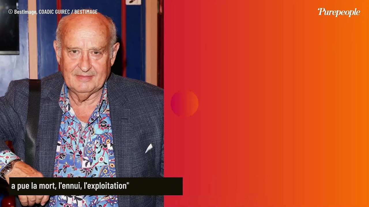 "Ça pue la mort, l'ennui, l'exploitation" : Michel Jonasz (Le Négociateur) catégorique sur les EHPAD