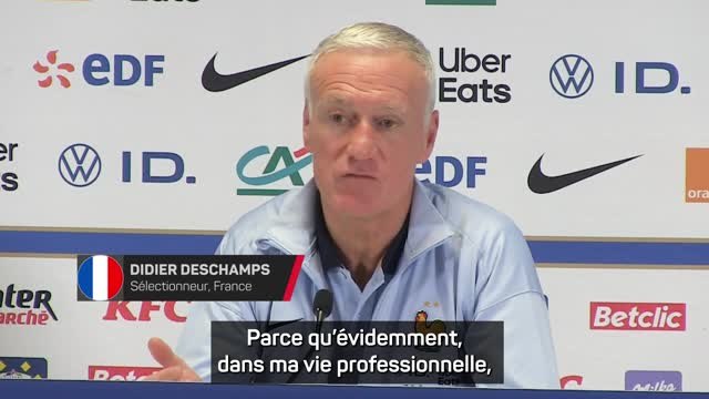 Bleus - Deschamps : “Je suis toujours évidemment content de revenir ici à Marseille”