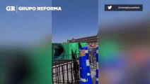 Vuelan casas de FRENAAA en el Zócalo