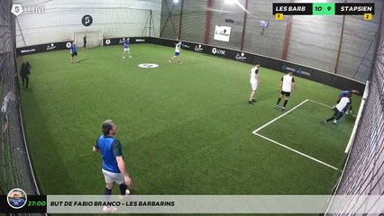 But de Fabio Branco - LES BARBARINS