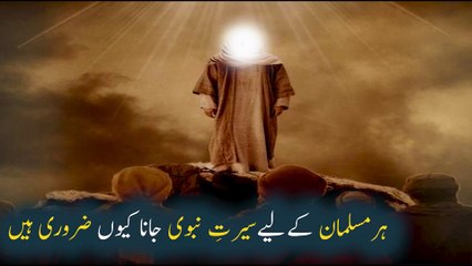 har musalman ke liye seerat  e nabwi jana kyun zaroori hain|