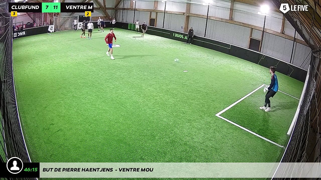 But de pierre Haentjens  - Ventre Mou