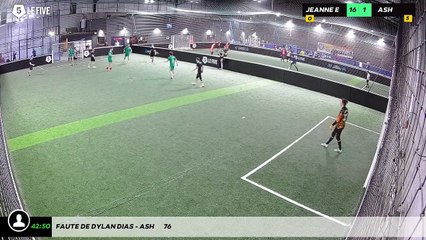 Faute de Dylan Dias - ASH       76