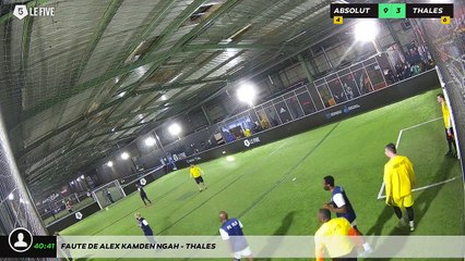 Faute de Alex Kamden Ngah - THALES