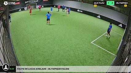 Faute de Lucas Anglade - OLYMPIQUE PALOIS