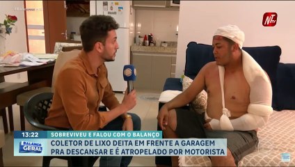 Gari é atropelado enquanto descansava em calçada em Uberlândia