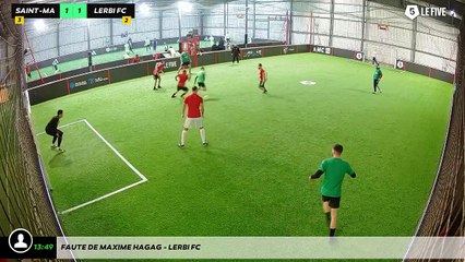 Faute de maxime hagag - Lerbi FC