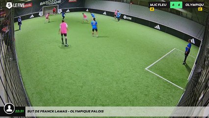 But de Franck Lamas - OLYMPIQUE PALOIS