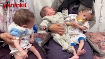 Yürek sızlatan görüntü! Filistinli üçüz bebekler ölüm tehlikesiyle karşı karşıya