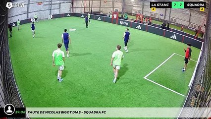 Faute de nicolas bigot dias - SQUADRA FC