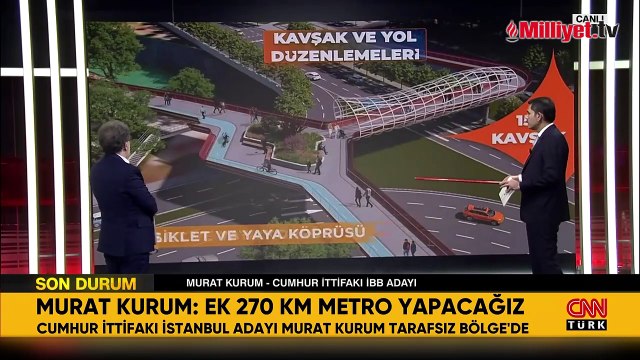 Murat Kurum: 64 dakikalık ulaşım 39 dakikaya düşecek