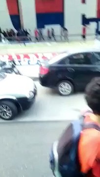 16-10-21 A machete se enfrentaron barristas del DIM y el Atletico Nacional