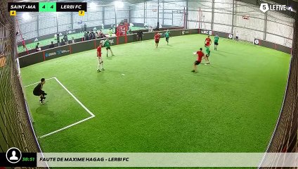 Faute de maxime hagag - Lerbi FC