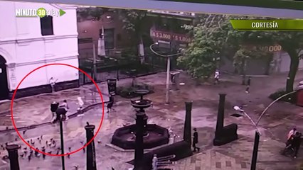 Cayó alias Crispeto uno de los que cometen los aberrantes atracos en el parque Berrío