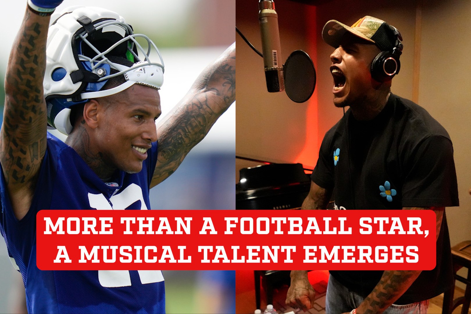 Giants' Darren Waller unveils musical talents with announcement of upcoming album