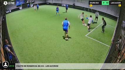 Faute de Roger Da Silva - LES ACCROS