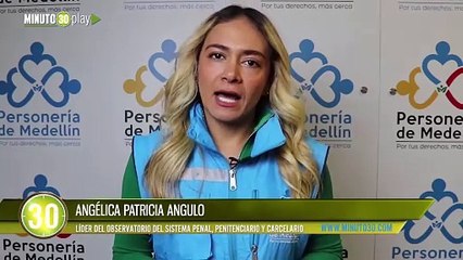 Mucha gente Están desbordados los calabozos de Medellín