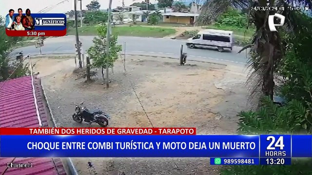 Trágico accidente: Mototaxista pierde la vida tras chocar con custer en Tarapoto