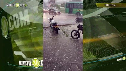 se presentas lluvias en el sur del Valle de Aburrá