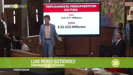 25-02-19 Gobernación de Antioquia triplicó el presupuesto para la cultura
