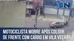 Motociclista morre após colidir de frente com carro em Vila Velha