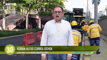 Medellín repavimentó su primera vía utilizando plástico reciclado