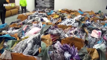 15-03-19 Ropa y calzado, los elementos que más se incautan en Medellín y Antioquia por contrabando