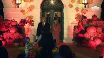 Donald Trump y Melania Trump encabezan celebracion de Halloween en la Casa Blanca