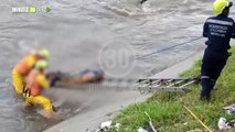 más detalles del hombre que encontraron muerto en el río Medellín