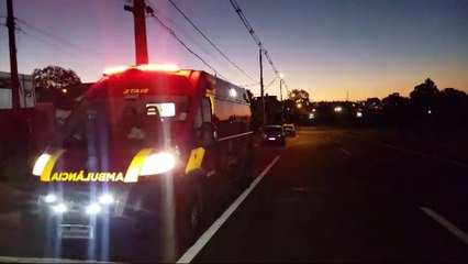 Homem sofre fratura e contusão após queda dentro de casa