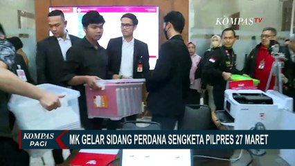 MK Gelar Sidang Perdana Sengketa Pilpres 27 Maret Mendatang