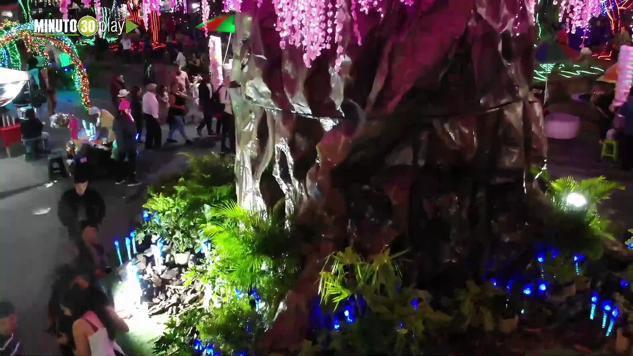 En Sabaneta los alumbrados son magia naturaleza y conciencia ambiental