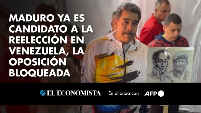 Maduro ya es candidato a la reelección en Venezuela, la oposición bloqueada