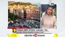 Tres muertos en un ataque con cuchillo en la iglesia francesa, mujeres decapitadas | Ataque con cuchillo en París