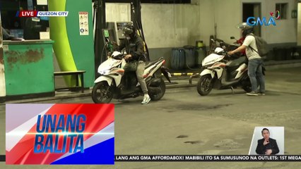 Ilang motorista, maagang nagpakarga bago ipatupad ang big-time oil price hike | UB