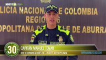 Policía capturó a un extranjero vendiendo vicio en el centro de Medellín