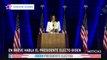 Primer discurso de Kamala Harris como vicepresidenta electa de EE.UU.