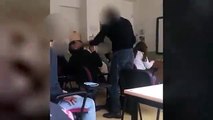 #VIRAL: Maestro golpea a alumno por no usar cubrebocas