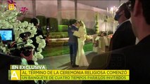 ¡Sólo nosotros tenemos las imágenes de la boda de Ninel Conde y Larry Ramos!