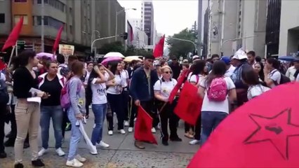 08-10-18  Marcha de estudiantes este miercoles estara acompanada por la Policia