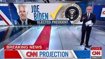 CNN proyecta a Joe Biden como el ganador de las elecciones