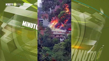 Angustiosos momentos viven vecinos del incendio