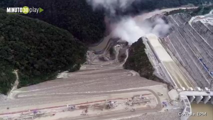 15-01-19 el panorama de Hidroituango luego del cierre de compuertas