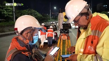 Así avanza la repavimentación de la Autopista Sur a la altura de Parques del Río