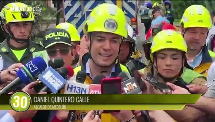 El avión se partió en tres partes