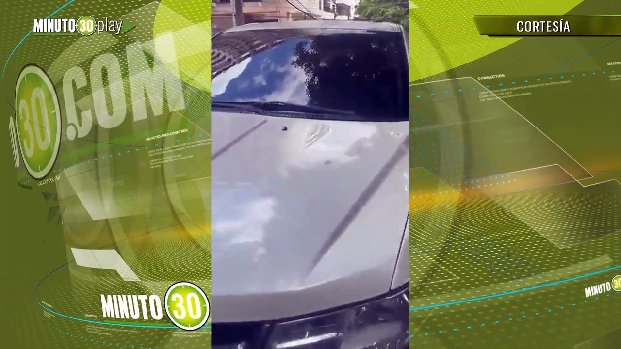 Hasta patadas voladoras se vieron tras choque simple