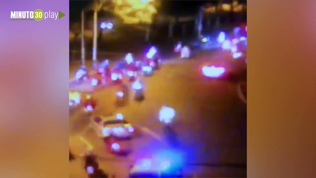 01-11-19 Halloween dejó en Medellín 166 motos inmovilizadas por caravanas ilegales