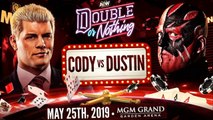 AEW Double or Nothing 2019 Cody vs Dustin Rhodes