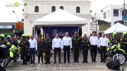 NOTA 2 Con más personal, más motos y mejor armamento, en Itagüí van a combatir el hurto y el microtráfico